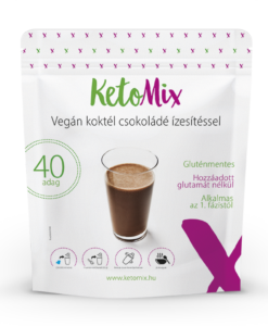 Csokoládéízű laktózmentes (vegán) koktél 1200 g (40 adag) - Proteindús ételek KETOMIX