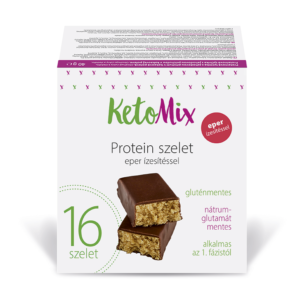 Eperízű protein szeletek 16 x 40 g - Proteindús ételek KETOMIX