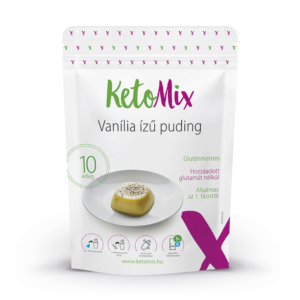 Vaníliaízű protein puding - 300 g (10 adag) - Proteindús ételek KETOMIX