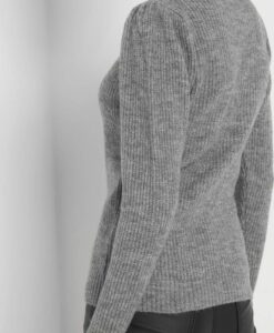 Garbós bordázott pulóver ORSAY