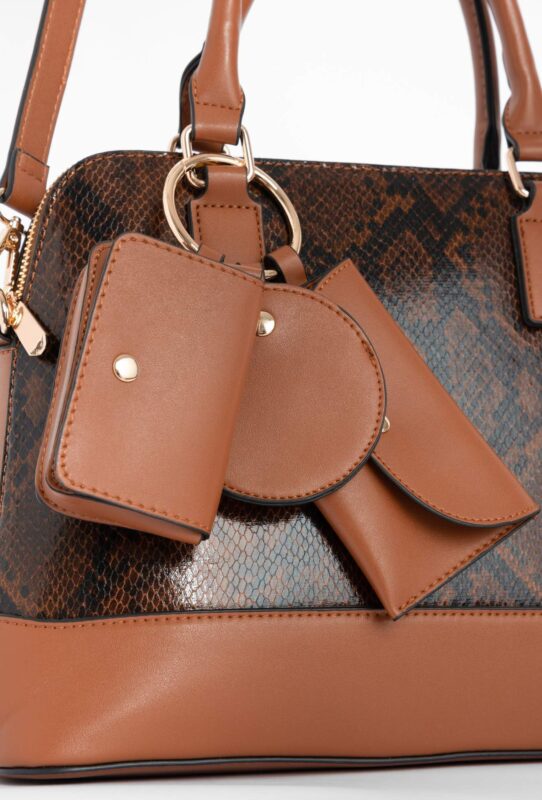 Kígyóbőr mintás city bag táska ORSAY