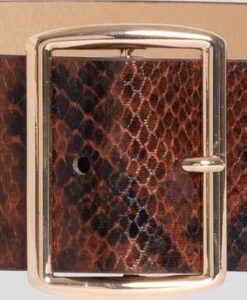 Kígyóbőr mintás széles öv ORSAY