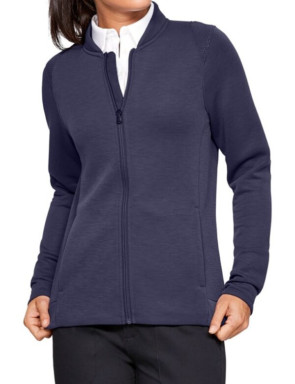 Hölgyek páncél alatt Versa teljes cipzáras kabát✅ - Under Armour
