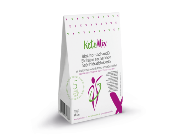 KetoMix szénhidrát-blokkoló (5 tasak) – Proteindús ételek KETOMIX