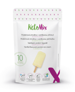 Vaníliaízű protein fagylalt (10 adag) - Proteindús ételek KETOMIX