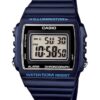 Női karóra Casio W-215H-2AVEF - A számlap színe: fekete