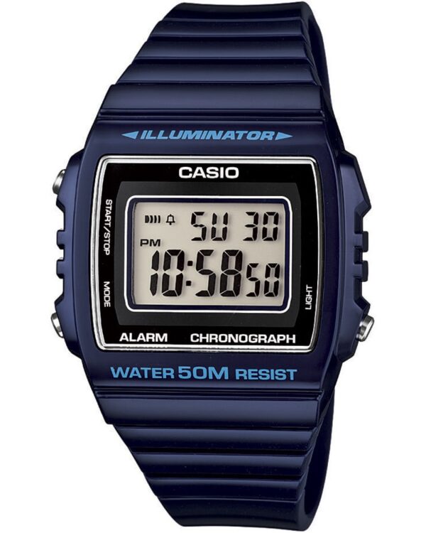 Női karóra Casio W-215H-2AVEF - A számlap színe: fekete