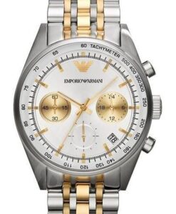 Női karóra Emporio Armani Chrono AR6117 - A számlap színe: ezüst