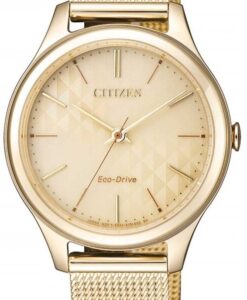 Női karóra Citizen Eco-Drive Elegant EM0502-86P - Vízállóság: 50m (felszíni úszás)