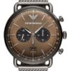 Női karóra Emporio Armani Aviator AR11141 - A számlap színe: barna