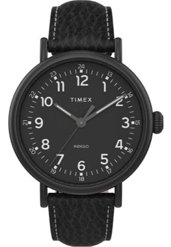 Női karóra Timex Standard XL TW2T91000 – A számlap színe: fekete