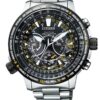 Női karóra Citizen Satellite Wave Eco-Drive CC7014-82E - A számlap színe: fekete
