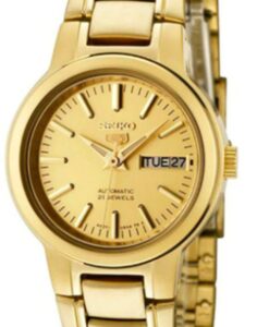 Női karóra Seiko 5 Automatic SYME46K1 - A számlap színe: arany