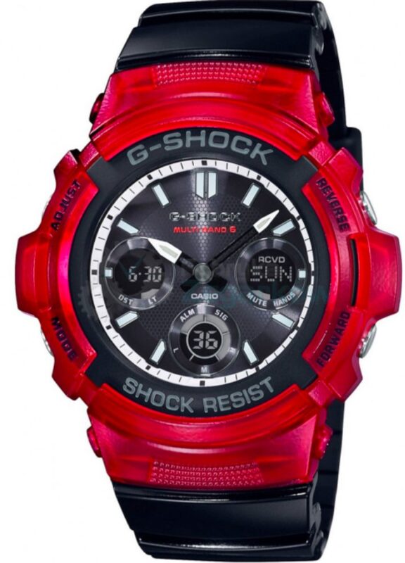 Női karóra Casio G-Shock AWG-M100SRB-4AER - Vízállóság: 200m