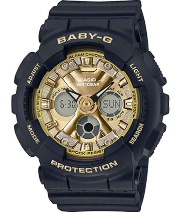 Női karóra Casio Baby-G BA-130-1A3ER - A számlap színe: arany