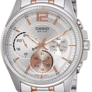 Női karóra Casio Classic MTP-E305RG-7A - A számlap színe: ezüst