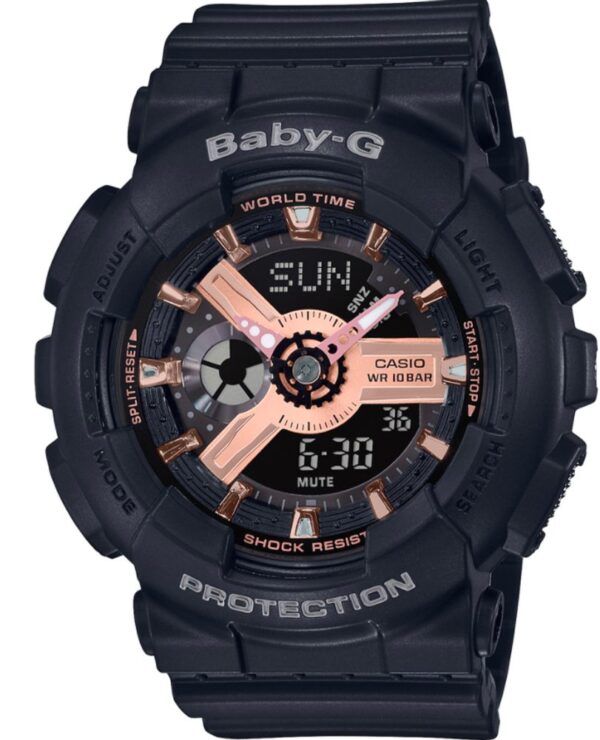 Női karóra Casio Baby-G BA-110RG-1ADR - Vízállóság: 100m