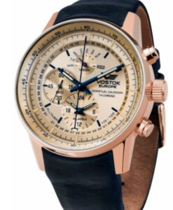 Női karóra Vostok Europe Gaz - 14 Limouzine YM86-565B290 - A számlap színe: bézs