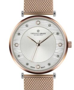 Női karóra Frederic Graff Jungfrau FBS-3218 - A számlap színe: gyöngyház