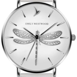 Női karóra Emily Westwood Dragonfly EBR-B018S - A számlap színe: fehér