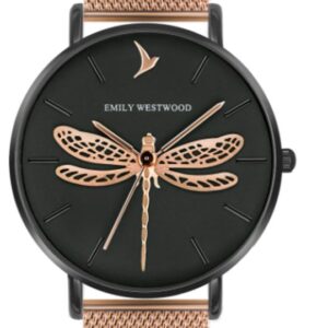 Női karóra Emily Westwood Dragonfly EBS-3218 - A számlap színe: fekete