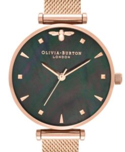 Női karóra Olivia Burton Queen Bee OB16AM145 - A számlap színe: fekete