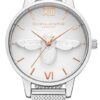 Női karóra Olivia Burton 3D Bee OB16AM146 - A számlap színe: ezüst