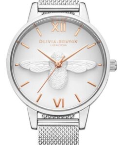 Női karóra Olivia Burton 3D Bee OB16AM146 - A számlap színe: ezüst