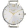 Női karóra Olivia Burton Sunray OB16DE02 - A számlap színe: ezüst