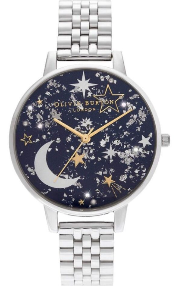 Női karóra Olivia Burton Celestial Navy Sunray OB16GD64 - A számlap színe: többszínű