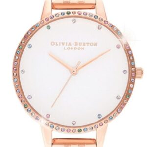 Női karóra Olivia Burton Rainbow OB16RB21 - A számlap színe: bézs