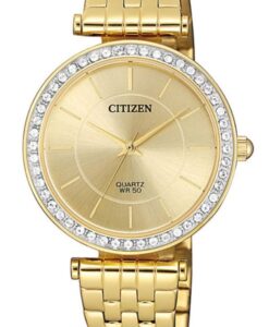 Női karóra Citizen Dress ER0212-50P - A számlap színe: arany