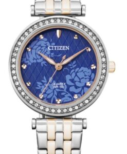 Női karóra Citizen Dress ER0218-53L - A számlap színe: kék