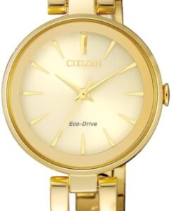 Női karóra Citizen Dress EM0632-81P - A számlap színe: arany