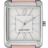 Női karóra Nine West NW/2117SVPK - A számlap színe: fehér