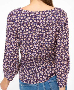 Virágmintás átlapolt blúz ORSAY