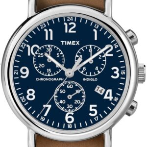 Női karóra Timex Weekender Chronograph TW2P62300 - A számlap színe: kék