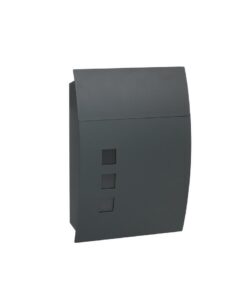 BK.931.G.AM acél postaláda ablakkal