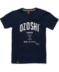 Férfi sötétkék póló Ozoshi✅ - Ozoshi