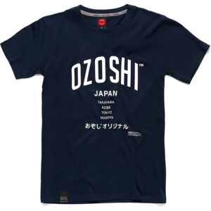 Férfi sötétkék póló Ozoshi✅ - Ozoshi