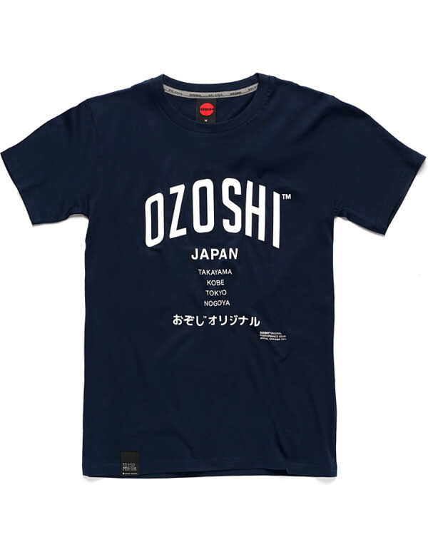 Férfi sötétkék póló Ozoshi✅ – Ozoshi