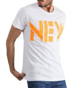 Fehér férfi póló új✅ - MECHANICH