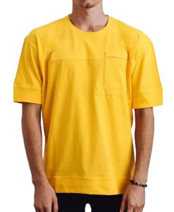 sárga póló zsebbel✅ - Basic