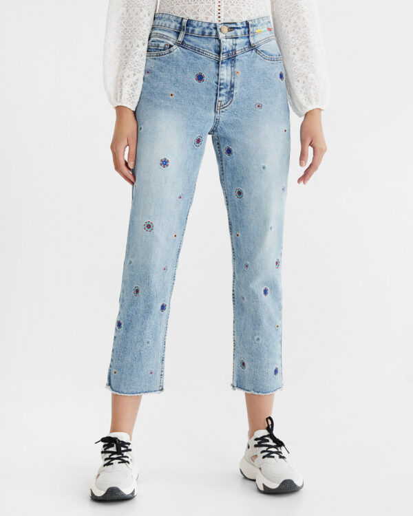 Desigual kék farmer Juliet - L - Desigual✅