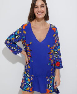 Desigual kék ing Top Maui - S - Desigual✅