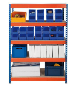 PROFESSIONAL Lakkozott Salgó polc 2160 × 1400 × 600mm 5 polccal !!!