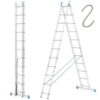 Kétrészes alumínium létra 2x11