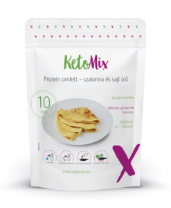 Protein omlett – szalonna és sajt ízű (10 adag) - Proteindús ételek KETOMIX