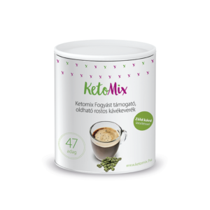 Fogyást támogató instant kávé - zöldkávéízű (47 adag) - Proteindús ételek KETOMIX