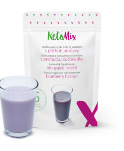 Koktél ízesítő - áfonya - 45 g - Proteindús ételek KETOMIX